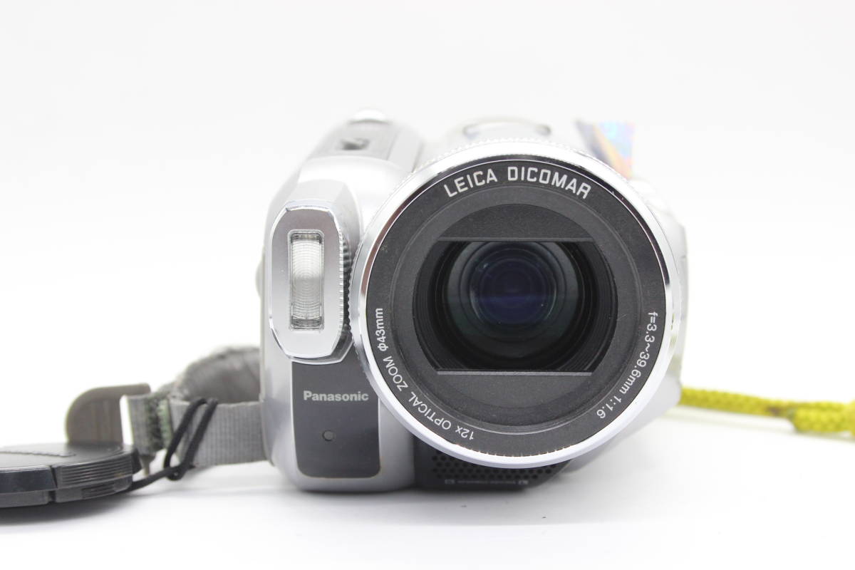 【返品保証】 【録画再生確認済み】パナソニック Panasonic NV-GS500 3CCD ビデオカメラ s2550_画像2