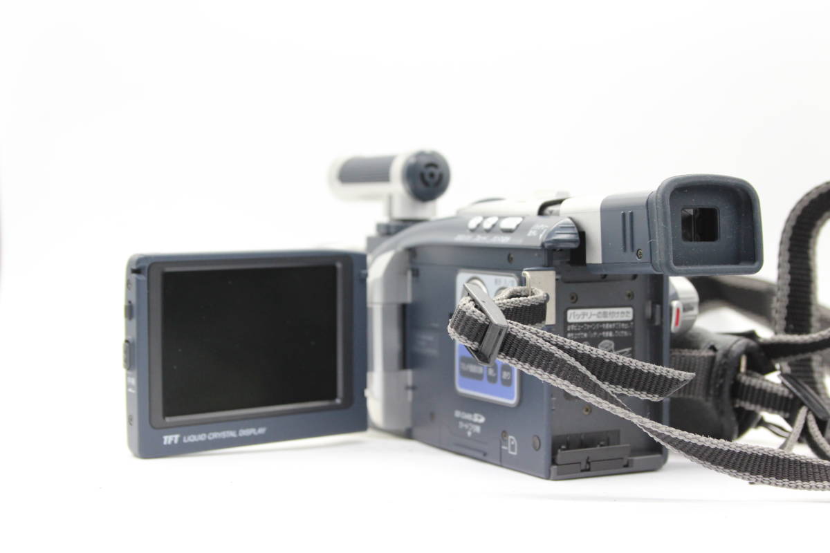 【返品保証】 【録画再生確認済み】シャープ SHARP MiniDV VL-AX1 500x バッテリー付き ビデオカメラ s2554_画像8