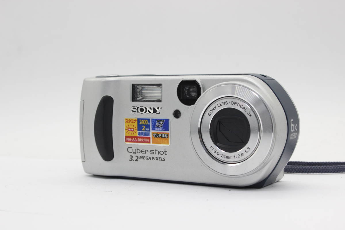 【返品保証】 【録画再生確認済み】ソニー Sony Cyber-shot DSC-P71 6x 単三電池で使用可 コンパクトデジタルカメラ s2584_画像1