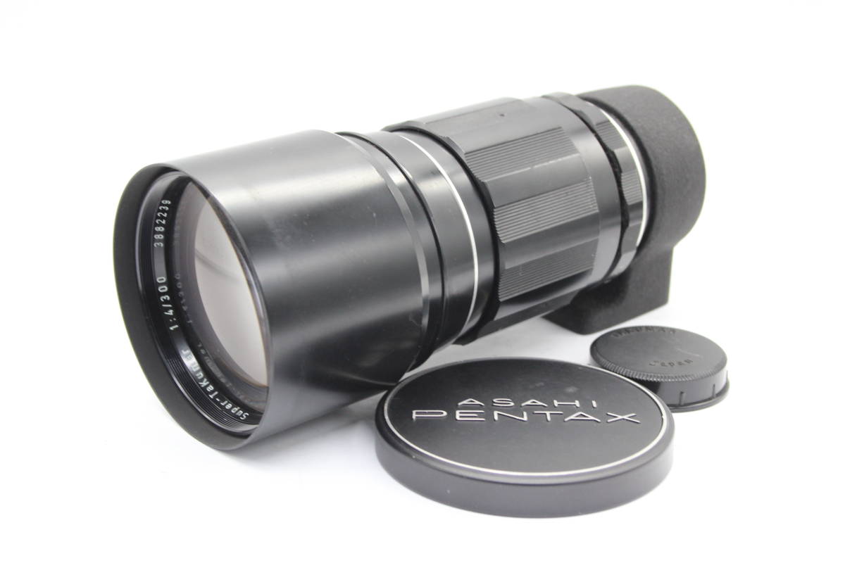 【訳あり品】 ペンタックス Pentax Super-Takumar 300mm F4 前後キャップ 三脚座付き M42マウント レンズ s2639の画像1