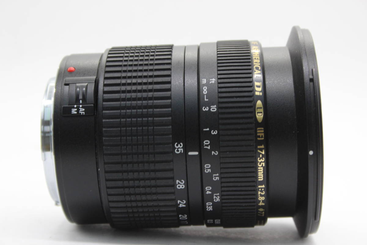 【返品保証】 タムロン Tamron SP AF ASPHERICAL Di LD 17-35mm F2.8-4 キャノンマウント レンズ s2996の画像3