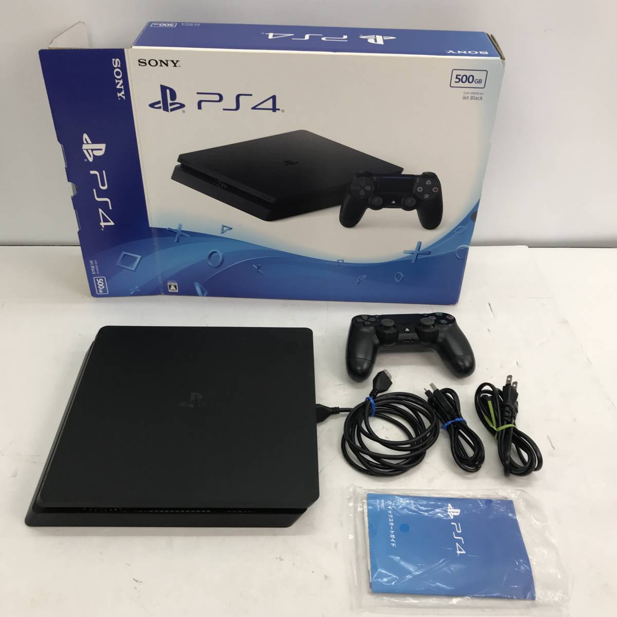 No.9928☆1円～【PS4】プレイステーション4 本体 CUH-2000A 500GB