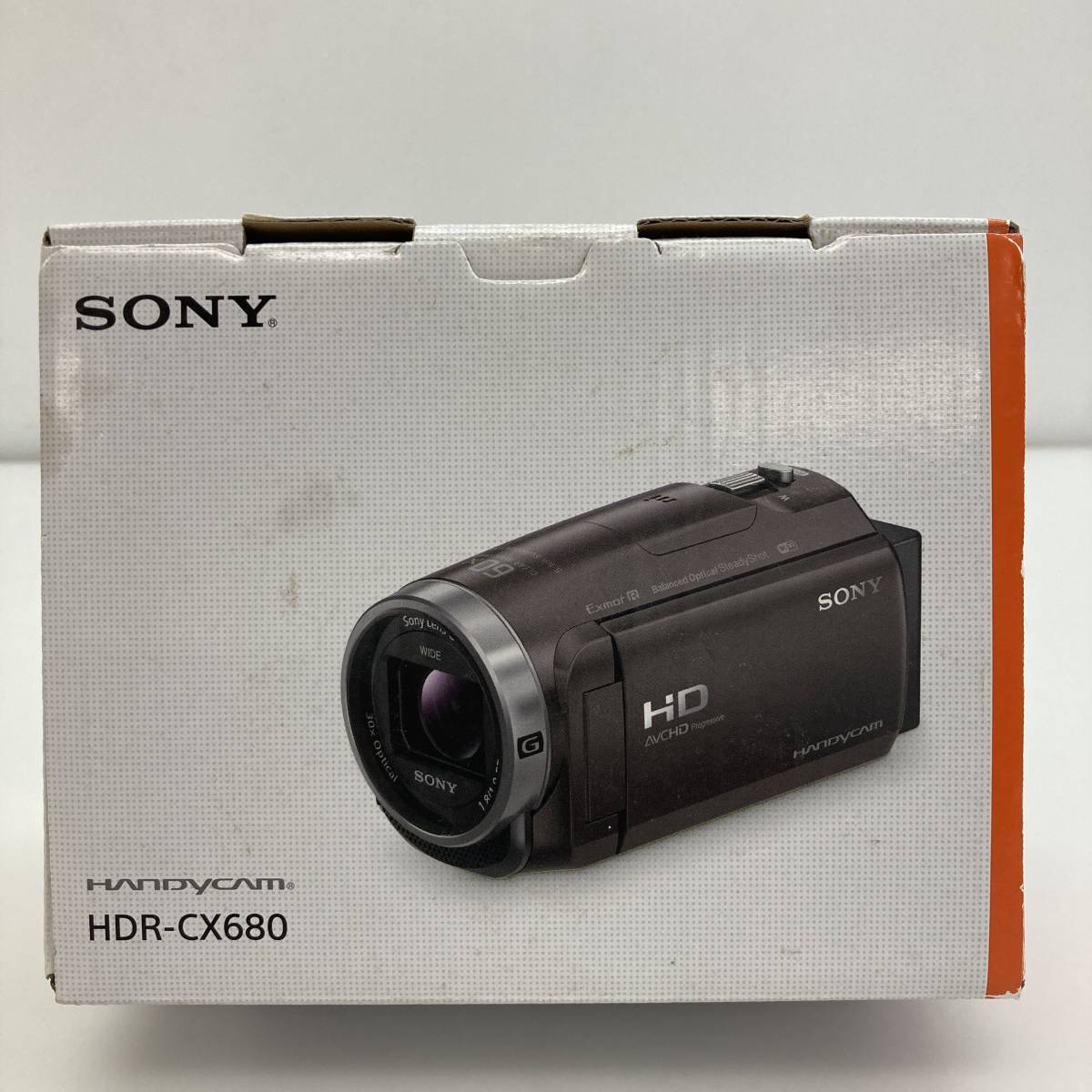 No.0042 ☆1円～【SONY】ソニー ビデオカメラ Handycam HDR-CX680 光学