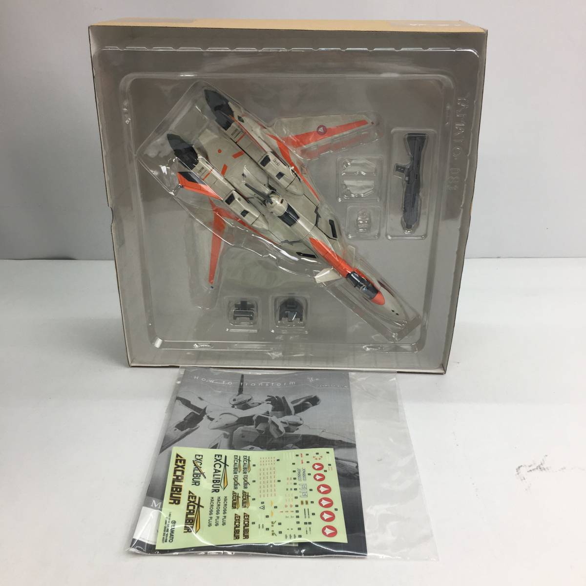 No.0163★1円～【フィギュア】やまとマクロスシリーズ マクロスプラス 1/60 YF-19/YF-21対応 フォールドブースター/他 中古品_画像7