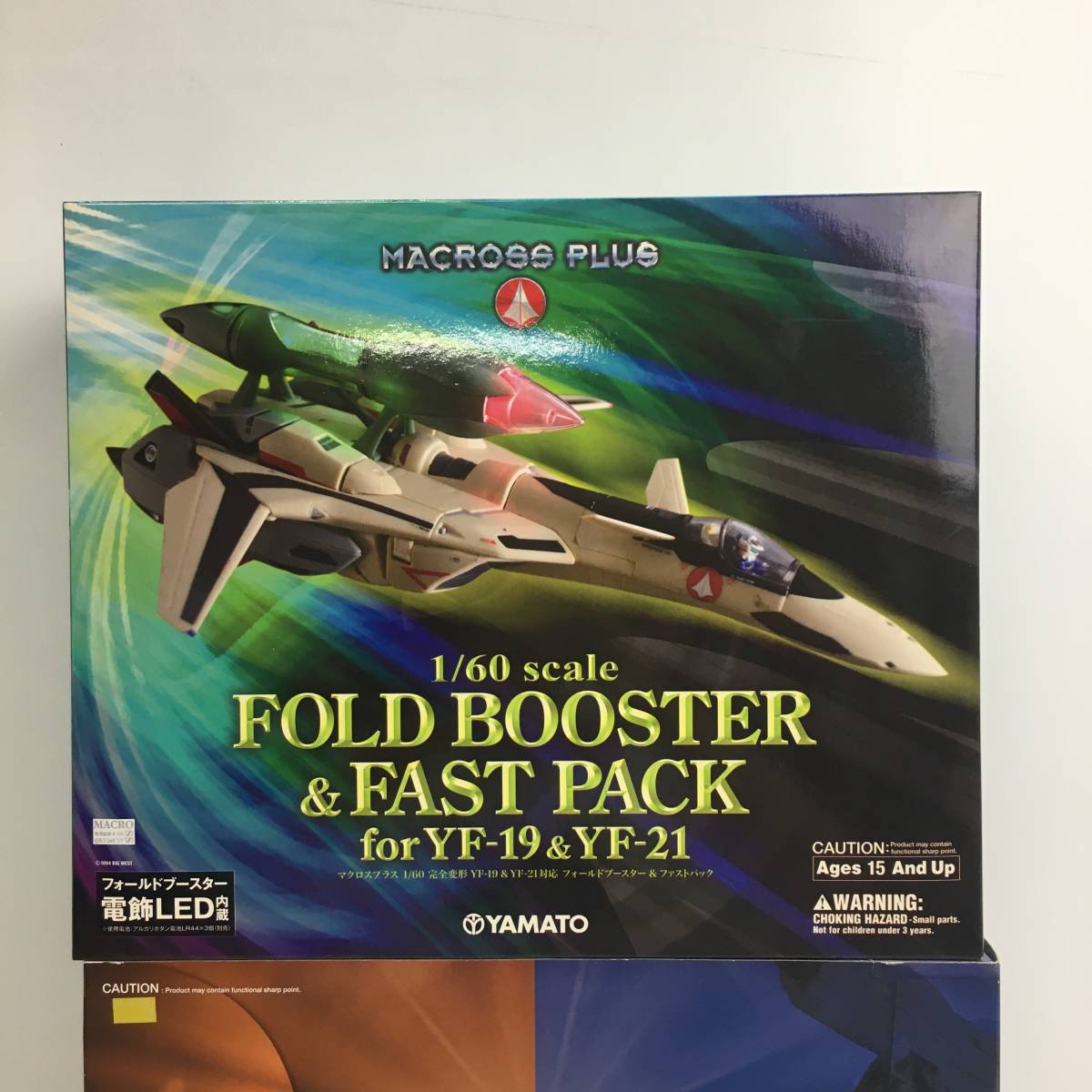 No.0163★1円～【フィギュア】やまとマクロスシリーズ マクロスプラス 1/60 YF-19/YF-21対応 フォールドブースター/他 中古品_画像2