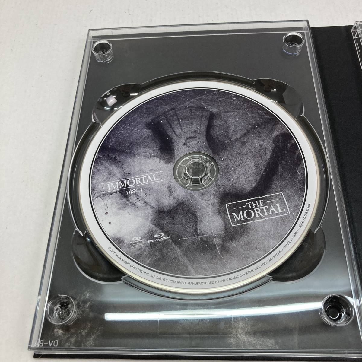 No.0475【☆1円～】THE MORTAL IMMORTAL(Blu-ray Disc+CD2枚組) 初回