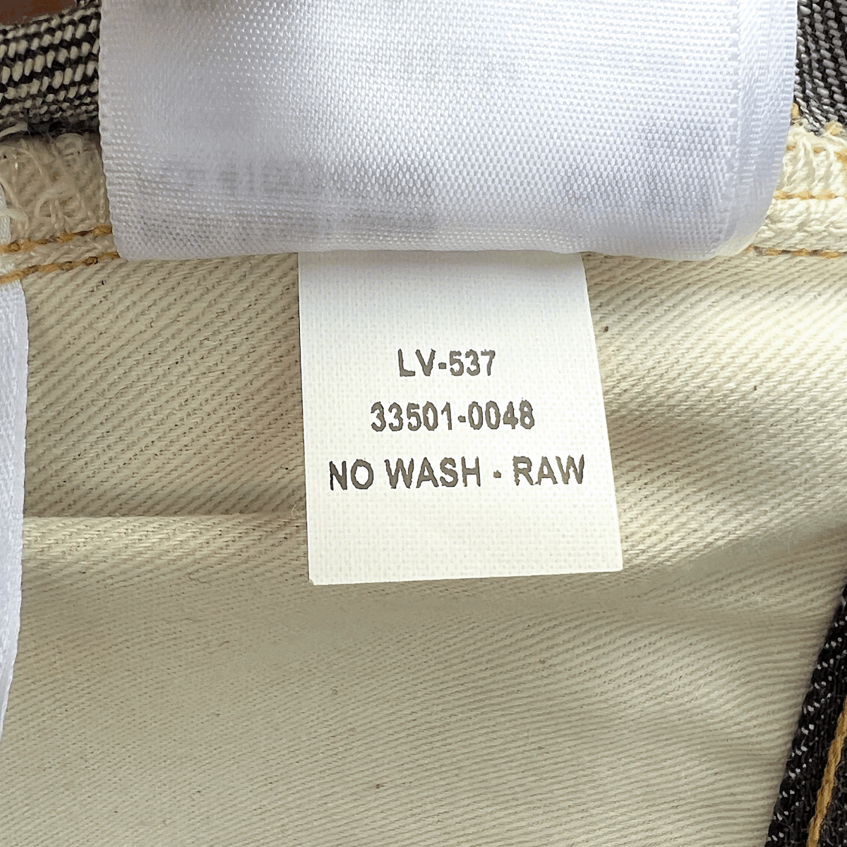  американский производства NRA с биркой 1933 год модели LEVI'S 501XX 33501-0048 W32 L34 rigid не мытье белый дуб America USA производства Denim брюки 30s 33