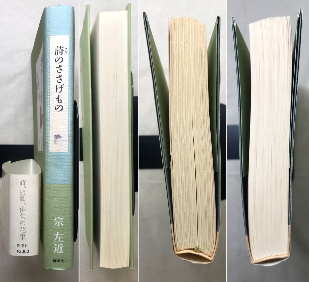 詩のささげもの 宗左近 新潮社 2002年初版帯あり 詩、短歌、俳句の花束_画像4