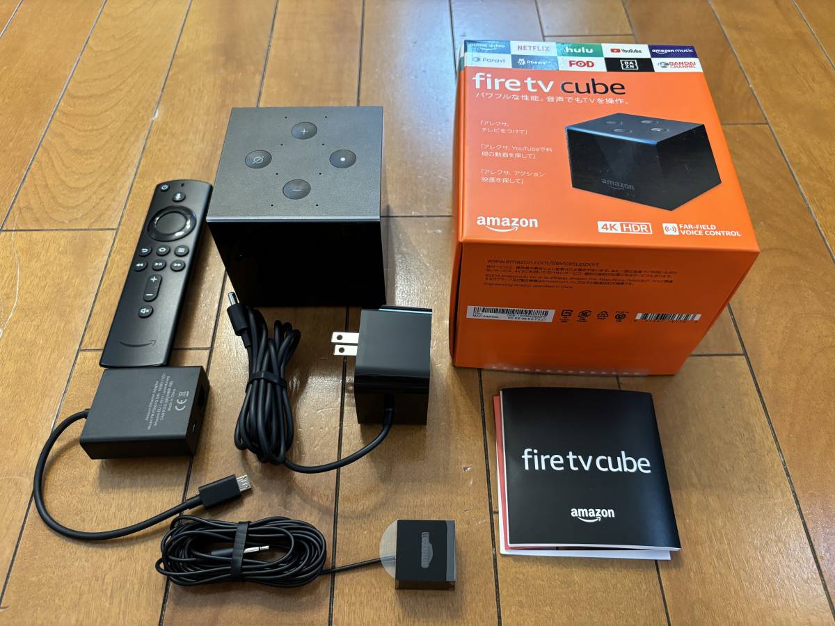 Amazon Fire TV Cube - 4K HDR対応 Alexa対応音声認識リモコン付属
