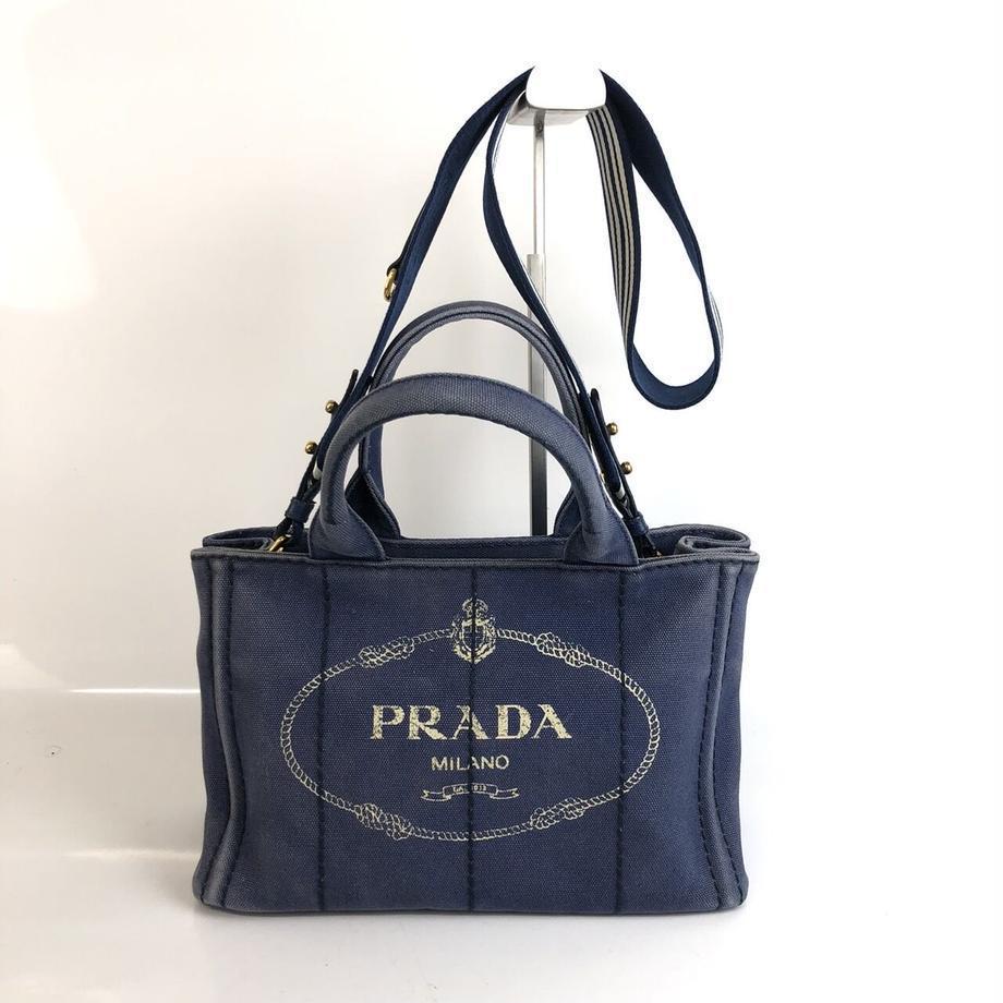 PRADA プラダ カナパ 2way ハンドバッグ ショルダーバッグ ブランド-