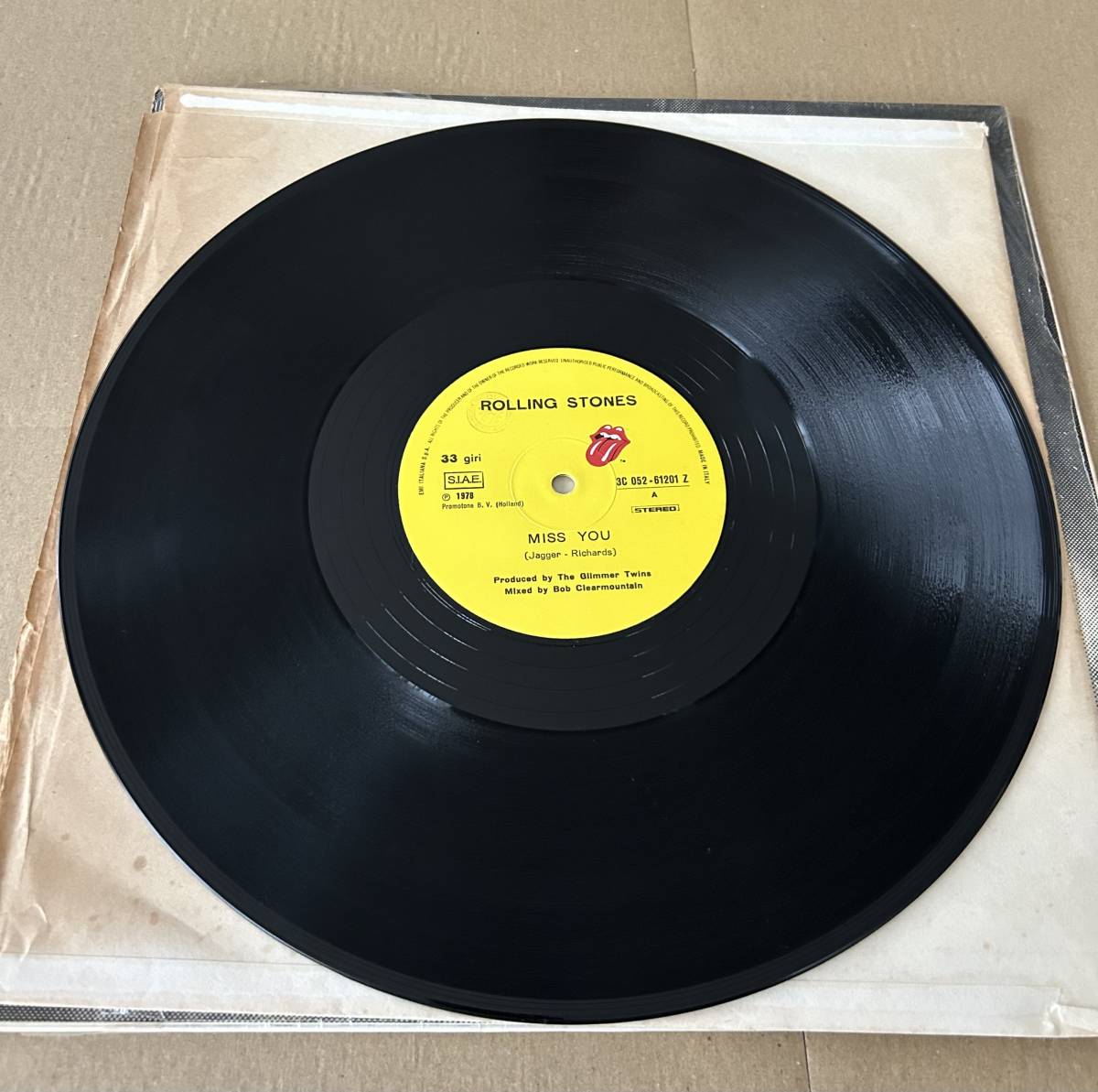 The Rolling Stones Miss You (12inch) (Rolling Stones Records 3C 052-61201 Z) Italy シュリンク_画像4