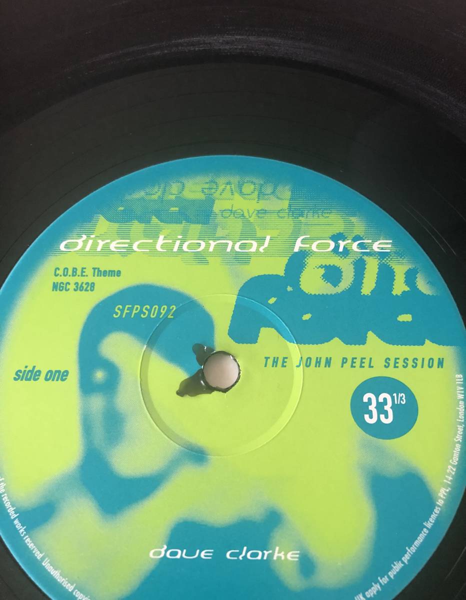 Dave Clarke - Directional Force The John Peel Session (12) (Strange Fruit SFPS092)_画像7
