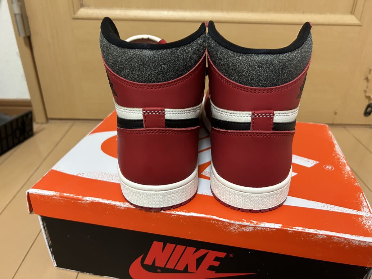 国内正規品　未使用品 NIKE / AIR JORDAN 1 RETRO HIGH OG LOST AND FOUND ナイキ エアジョーダン 1 レトロ シカゴ_画像3