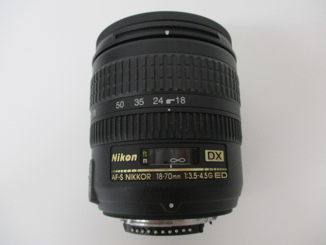 【10-208】Nikon ニコン DX AF-S NIKKOR 18-70mm 1:3.5-4.5G ED カメラレンズ_画像5