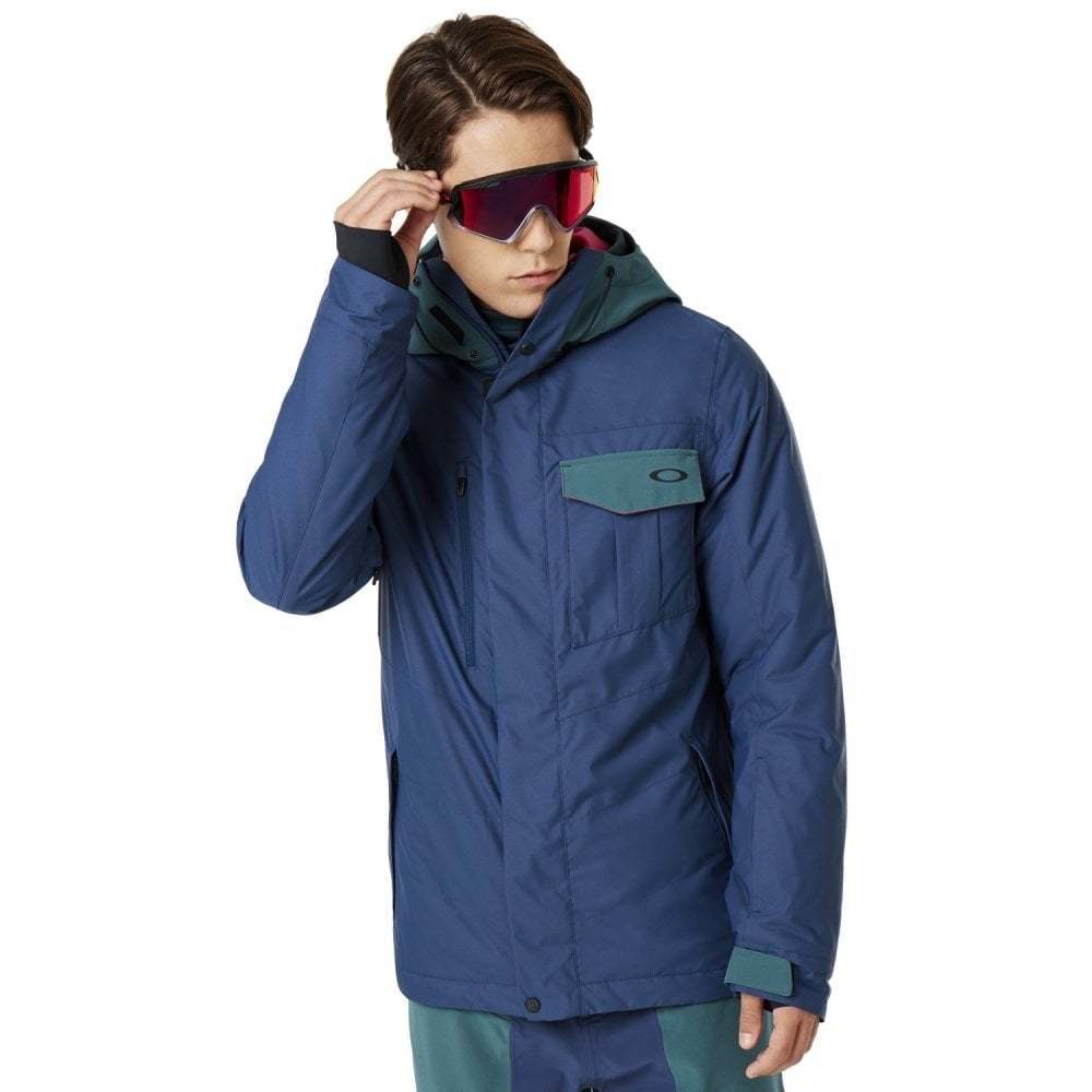 Oakley　オークリー　DIVISION EVO INSULA JKT 2L 10K　2レイヤー ジップアップ フーデッドジャケット　Lサイズ_画像1