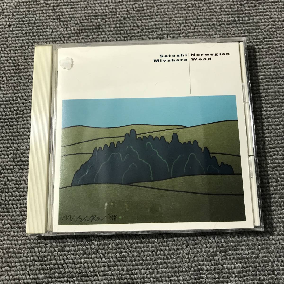 宮原敏 SATOSHI MIYAHARA / ノルウェイの森 NORWEGIAN WOOD■型番:32DH-5158■■AZ-3811_画像1