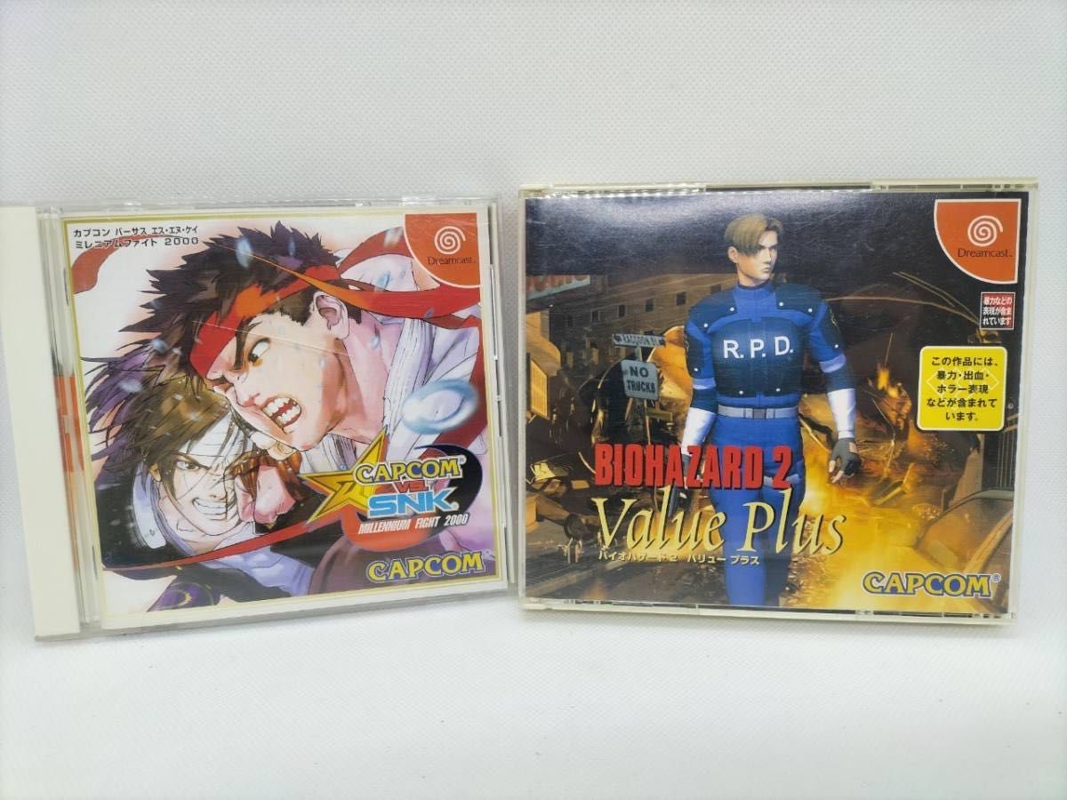 CAPCOM VS SNK ミレニアムファイト2000 バイオハザード2 CAPCOM VS SNK ミレニアムファイト2000 バイオハザード2