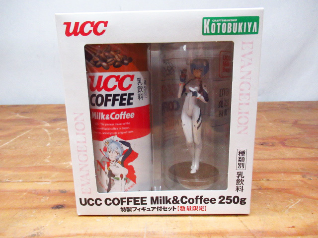 エヴァンゲリオン UCC 缶コーヒー フィギュア 3種 綾波レイ アスカ マリ 限定 コトブキヤ 管理5J1007G-B1_画像2