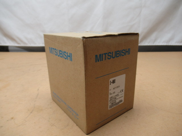 未使用 三菱 MITUBIS AC100V 電磁接触器 S-N80 マグネットスイッチ 管理5R1019★H-F03_画像1