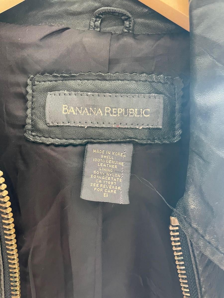 BANANA REPUBLIC バナナリパブリック 90s レザージャケット|Yahoo