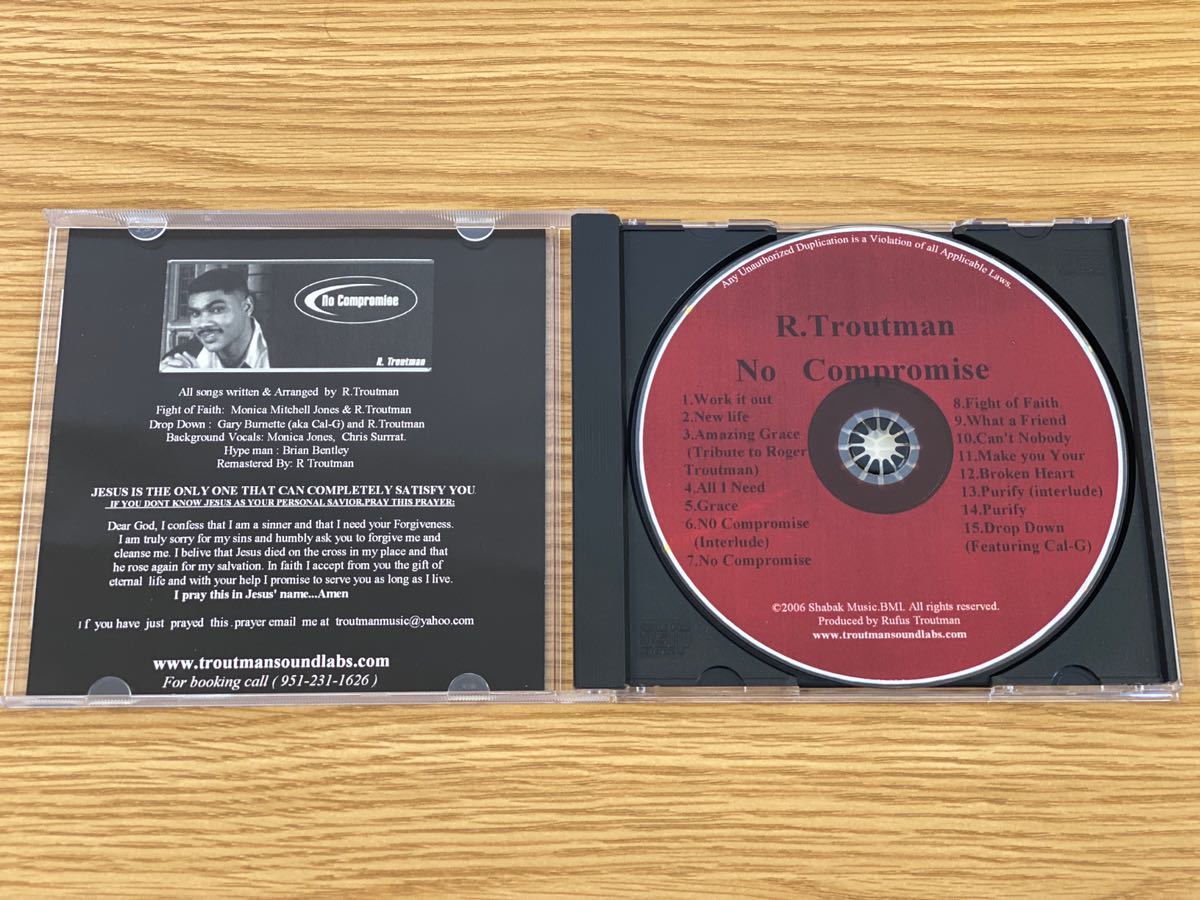 R. Troutman - No Compromise (CD, Album) Rufus Troutmanの画像3
