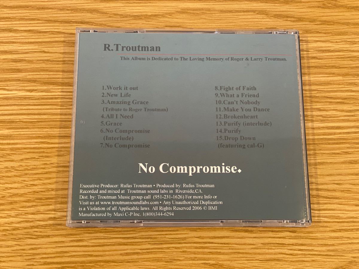 R. Troutman - No Compromise (CD, Album) Rufus Troutmanの画像2