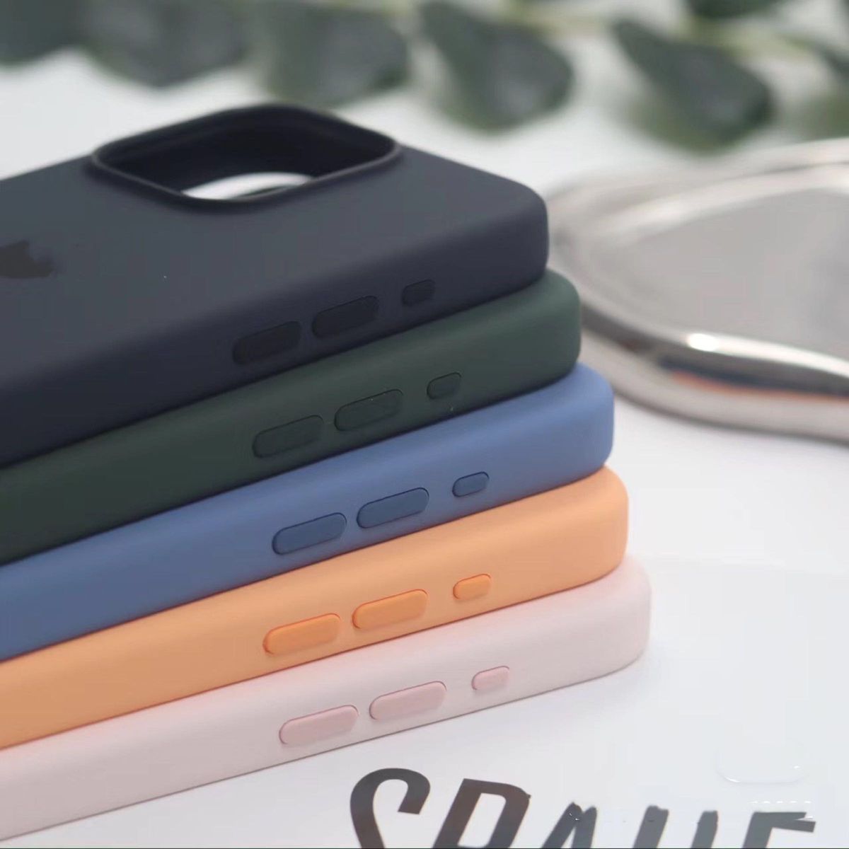 純正互換品 iPhone15pro シリコンケース ウィンターブルー 純正互換品 iPhone15pro シリコンケース ウィンターブルー