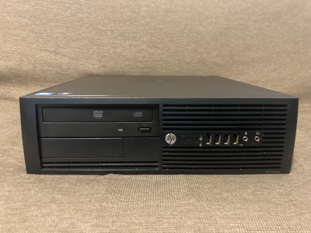 HP Compaq 4300 Pro SF Desktop PC Celeron G1610/4G/1000G Windows10 Home_本体正面