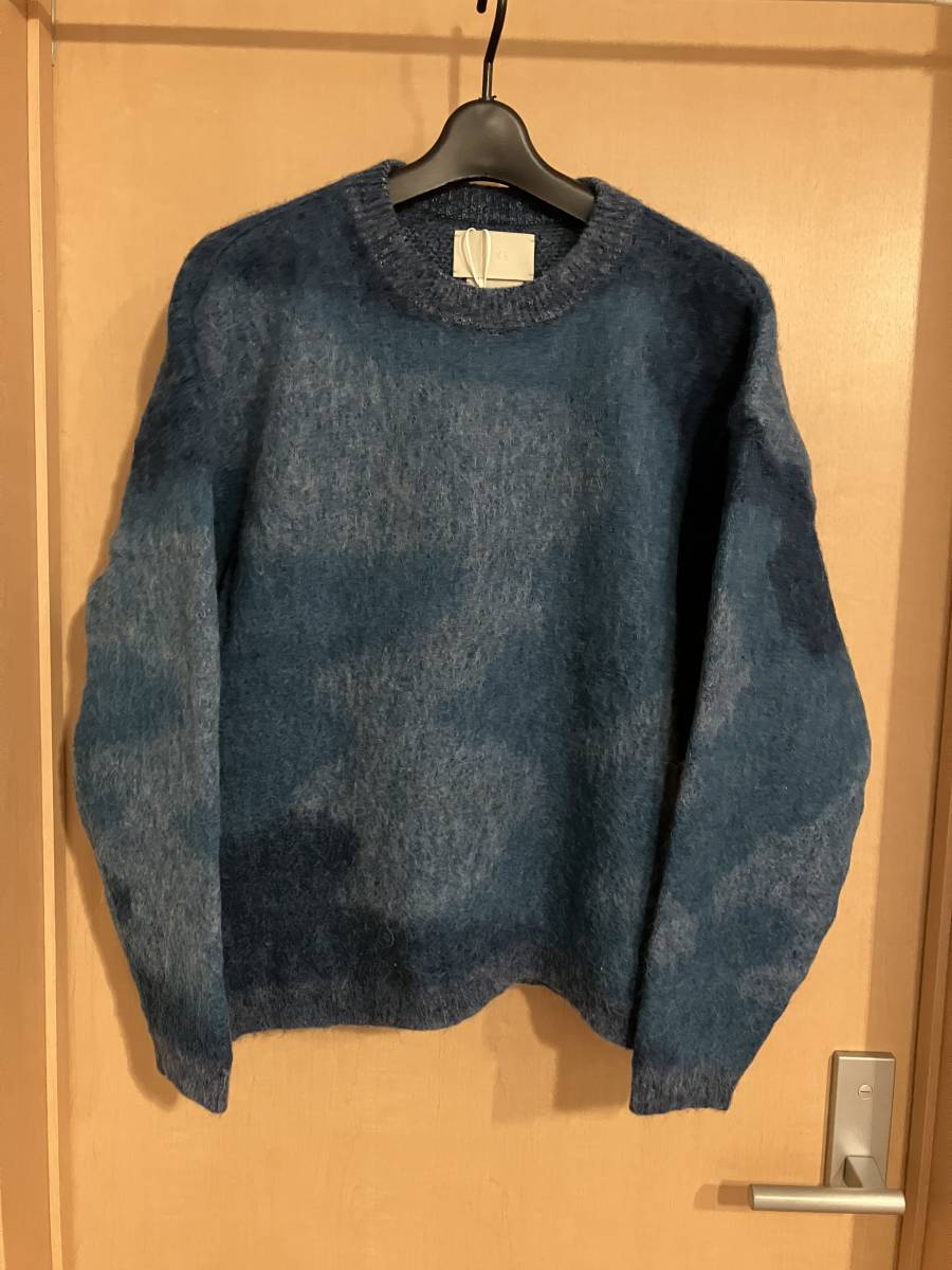 YOKE GRADATION JACQUARD SWEATER モヘア ウール　アルパカ ニットcarol stein 1LDK AURALEE COMOLI_画像1