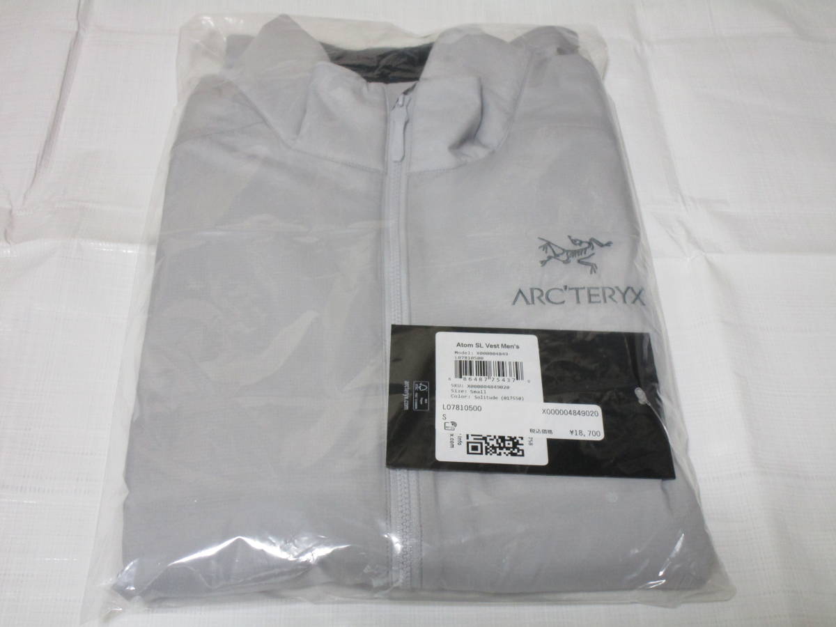 国内発送】 【※送料無料】新品未使用 ARC'TERYX Solitude Sサイズ