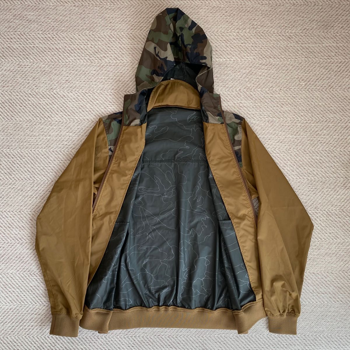 ステューシー stussy ナイロンジャケット フード ジップパーカー ステューシー stussy ナイロンジャケット フード ジップパーカー