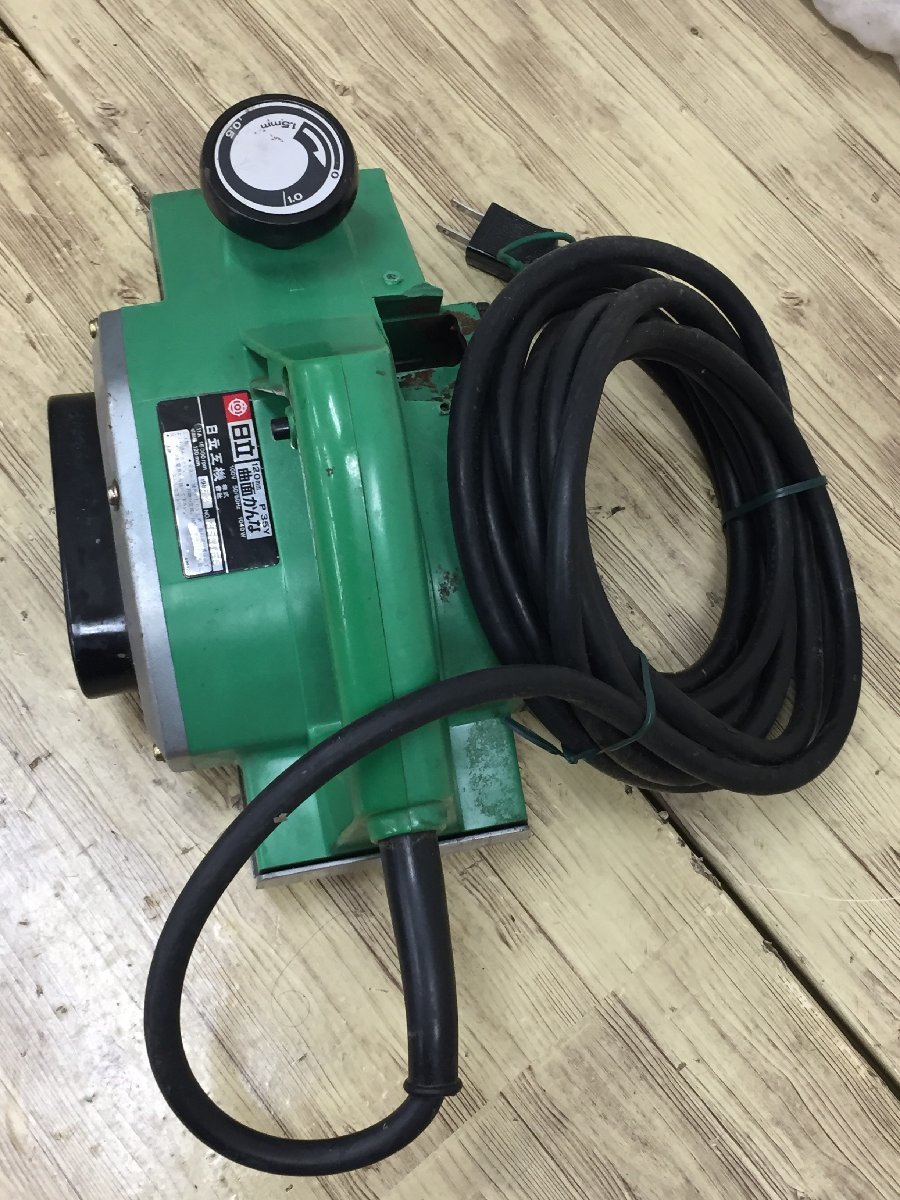 【中古品】HiKOKI(旧日立工機)曲面かんな 研磨式 AC100V 刃幅120mm P35Y /IT2L5MLT5TQO_画像2