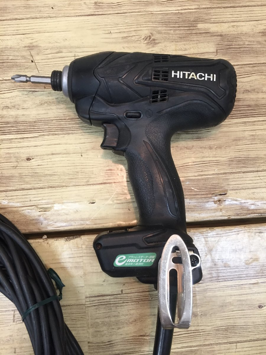 [ secondhand goods ]HiKOKI( old Hitachi Koki ) 12. impact driver black (10m code ) WH12VE(SCB) /ITRVNSLS7T8G