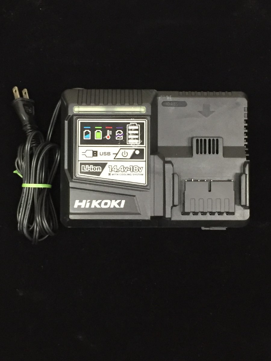 【中古品】HiKOKI(旧日立工機) 14.4-18v(マルチボルト対応)急速充電器 UC18YDL　/ITMV8ILEHVTC_画像1