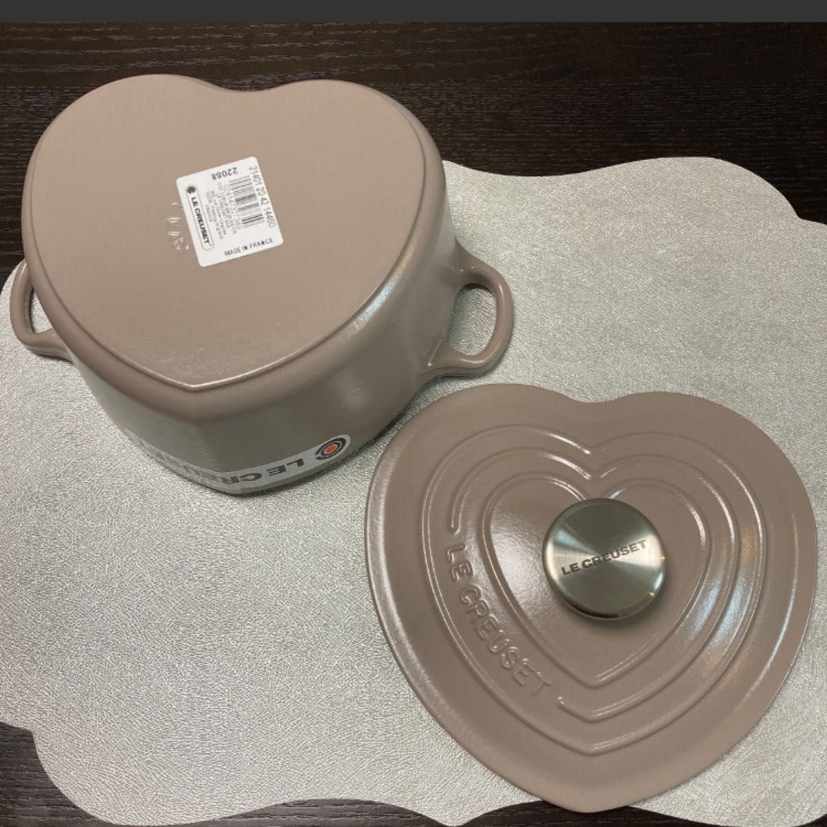 お値下げ中　　　　新品　ルクルーゼ　ココットダムール　サイザル　ル・クルーゼ LE CREUSET