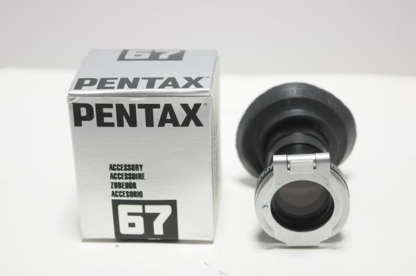 極美品 PENTAX 67 6x7 マグニファイヤー ペンタックス #903_画像1