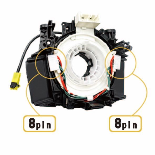 日産 ノート スパイラル ケーブル E11 NE11 品番 25567-EN025 B5567-CY70D コンビネーションスイッチボディ 1個 ステアリング ハンドル_画像4