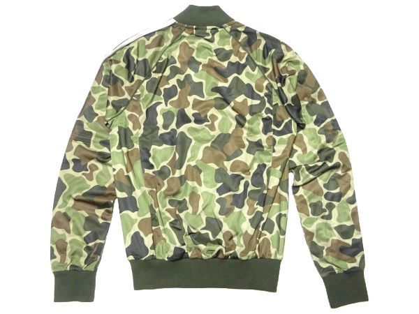 ★新品♪アディダス★カモフラ柄トラックジャケットM/迷彩柄adidas CAMO SST TTメンズジャージトラックトップオリジナルス_画像2