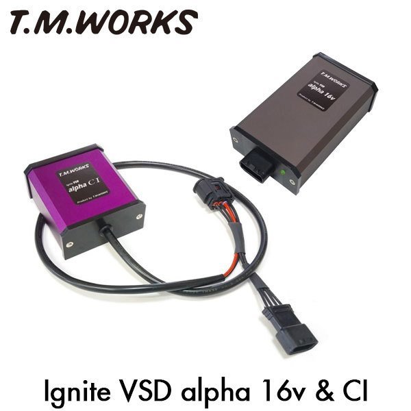 T.M.WORKS イグナイトVSD アルファ16V＆CI セット アコード CU2 K24A 2008/12～ VH1041