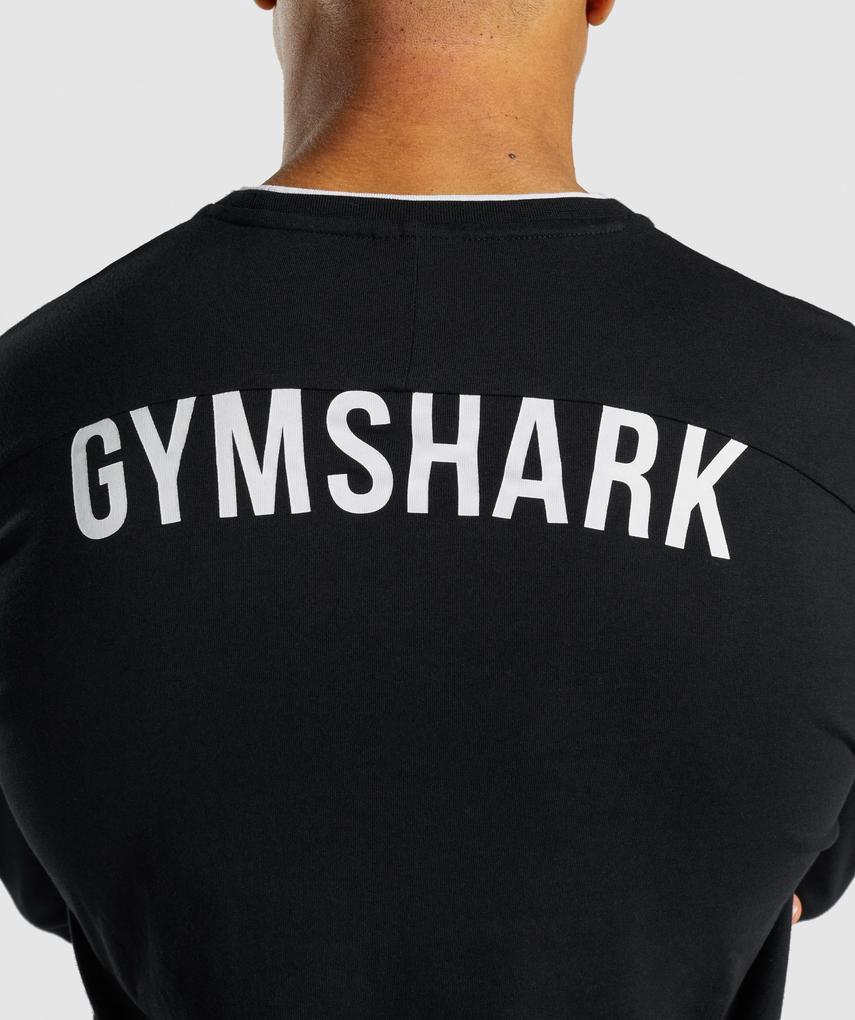  Jim Shark long sleeve long T-shirt L Gold\'s Gym new goods free shipping abroad limitation Japan not yet arrival Gold Jim GASP