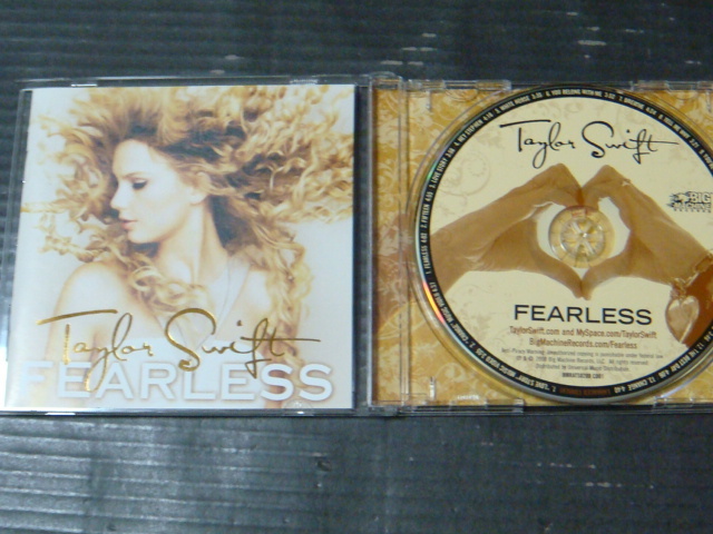 TAYLOR SWIFT/テイラー・スウィフト「TAYLOR SWIFT」「FEARLESS」「1989」 CD_画像4