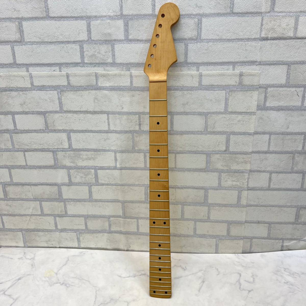 未使用 warmoth ネック 未塗装 模様 ギター ワーモス FENDER フェンダーの画像1