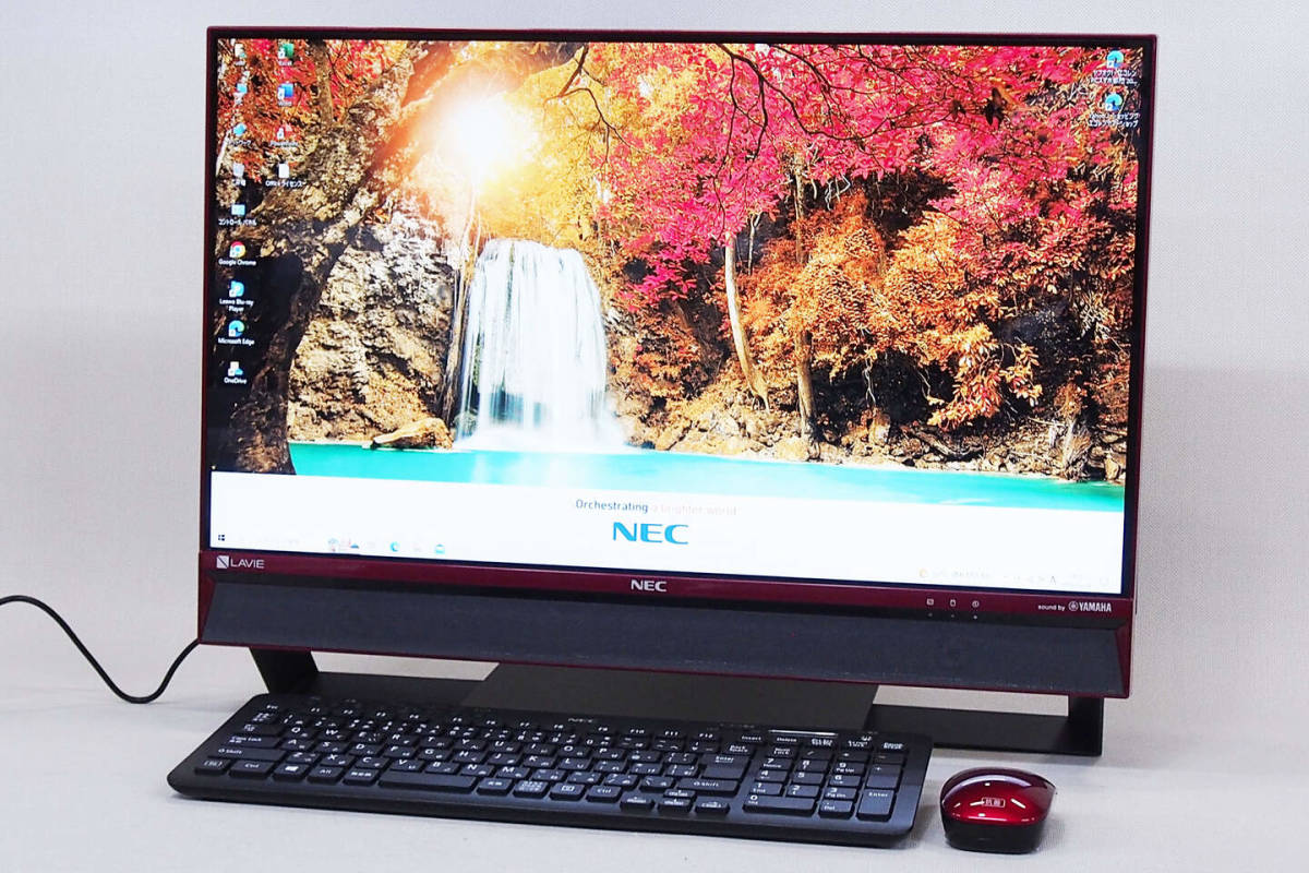 日本初の / PC-VN770RSR-E3 i7-4700MQ パソコン 一体型PC 23型 Home