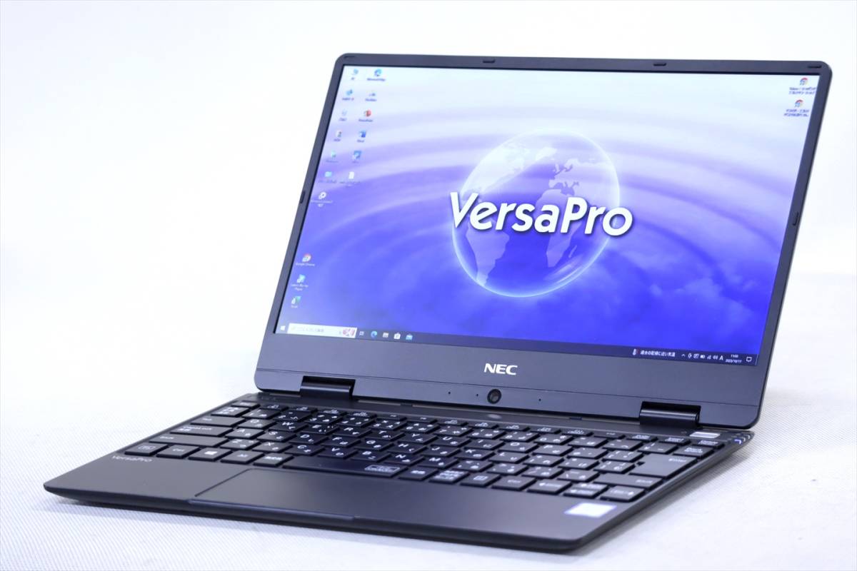 【即配】Office2021搭載！軽量917g超コンパクトノート！VersaPro VH VKT13/H-5 i5-8200Y メモリ8G SSD256G 12.5FHD バッテリー良好の画像1