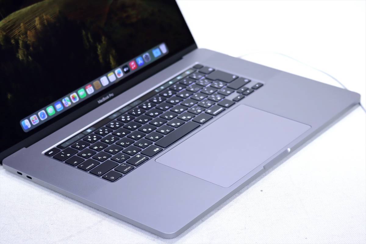 【1円～】充放電2回！Corei9搭載ハイパワーPC！最新OS搭載！MacBookPro 16 2019 i9-9880H RAM16G SSD1TB Pro5500M-4G OS 14 Sonoma_画像2