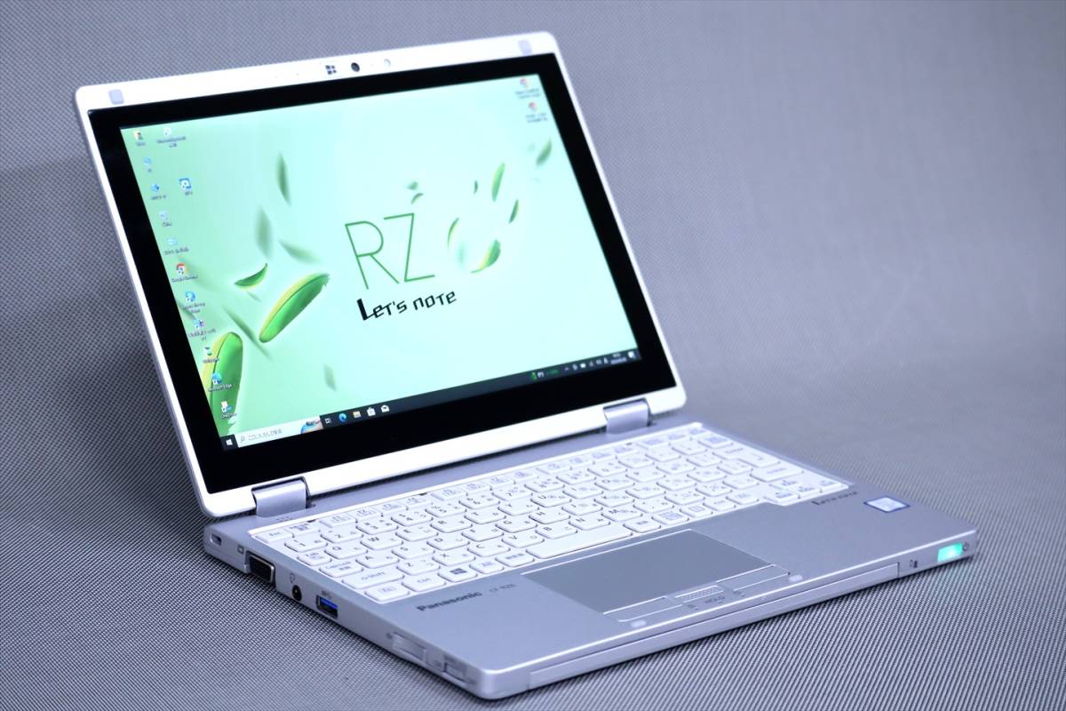 【1円～】バッテリー良好！10.1型WUXGA液晶コンパクトタブレットPC！Let's note CF-RZ6RDRVS i5-7Y57 8G 256G_画像3