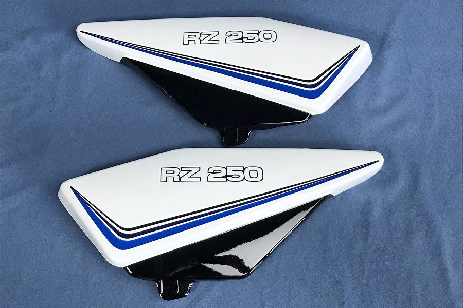 RZ250用 塗装済み外装セット一式 青3本カラー新品 【 ゼス 】※予約受付中_画像3