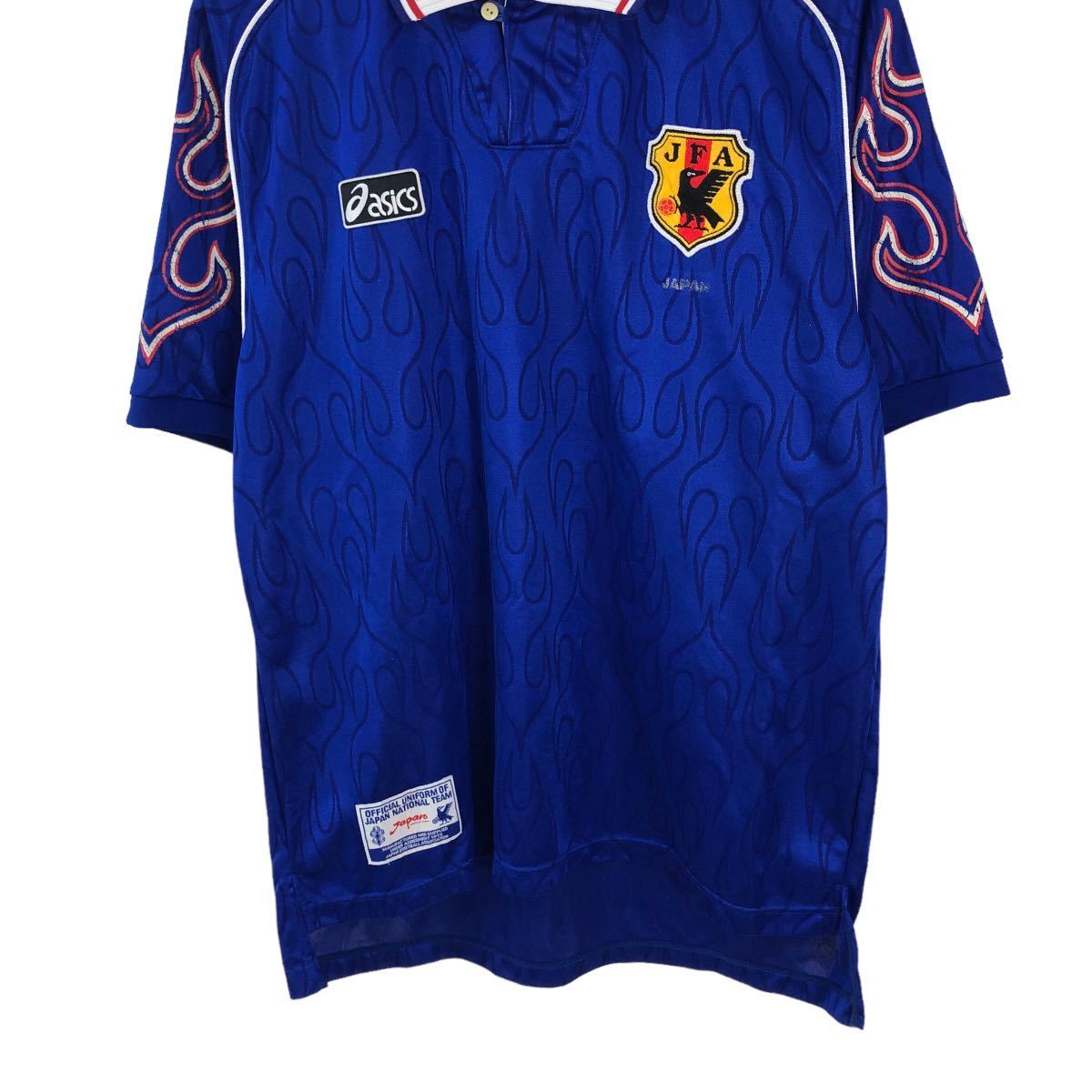H662③ サッカー日本代表 1998年 フランスワールドカップ ユニフォーム