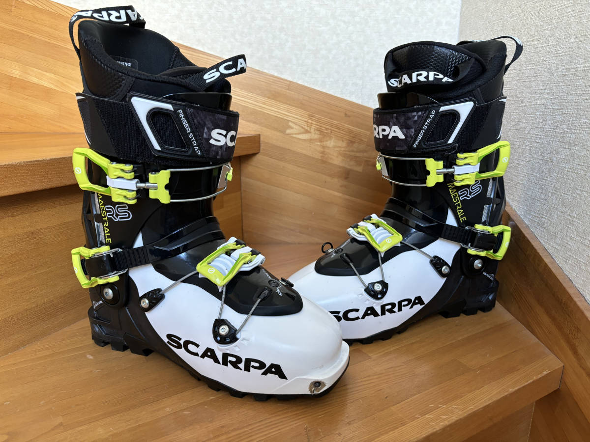 スキーブーツ スカルパ SCARPA MAESTRALE RS Touring Boots MONDO260 UK7 297mm