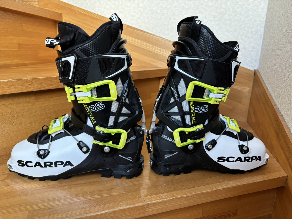 スキーブーツ スカルパ SCARPA MAESTRALE RS Touring Boots MONDO260 UK7 297mmの画像3
